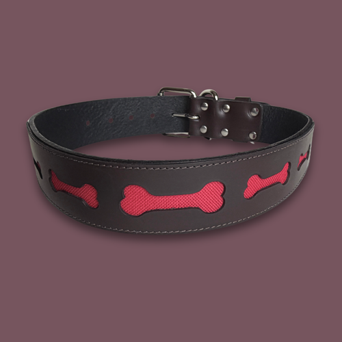 Bone Leather Collar