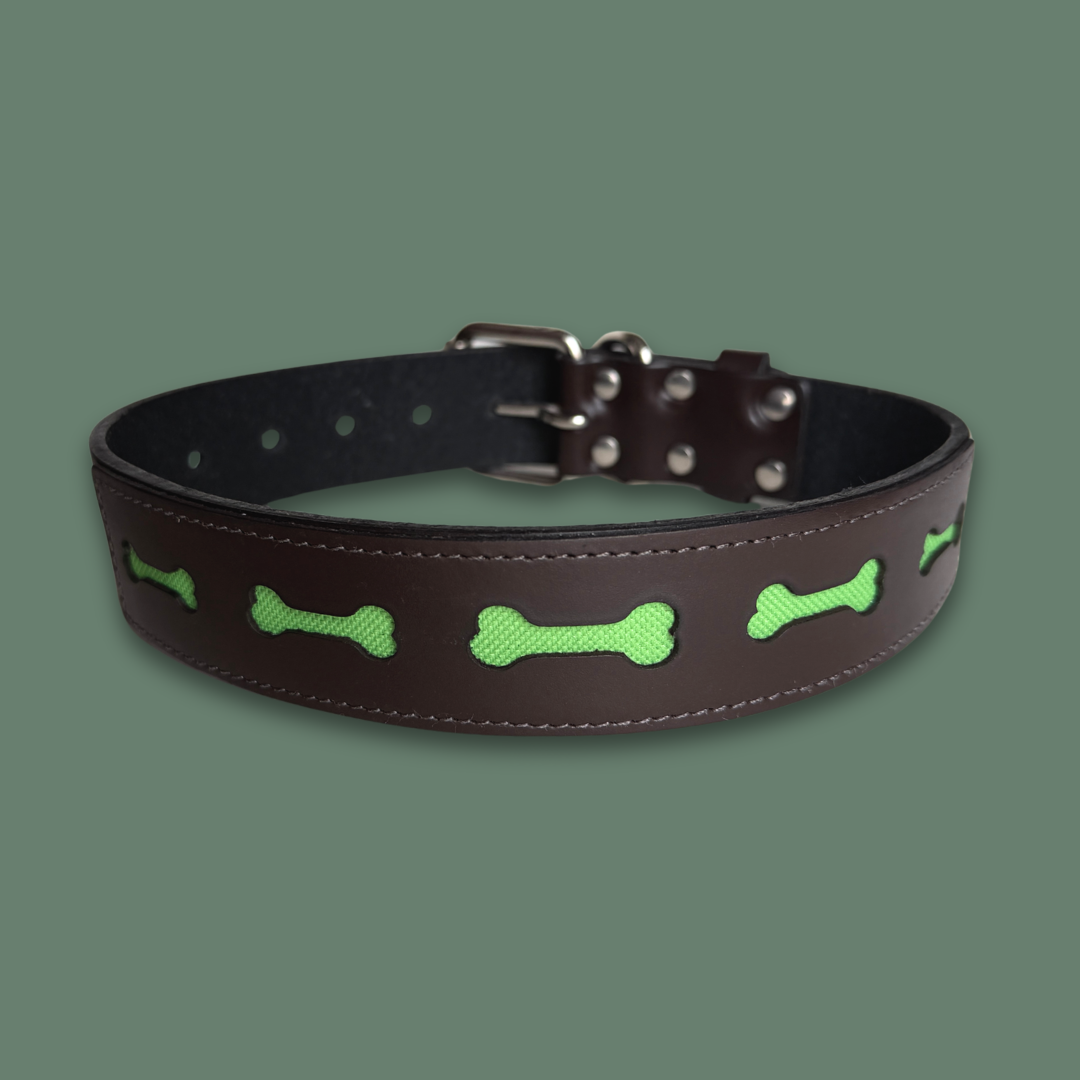 Bone Leather Collar