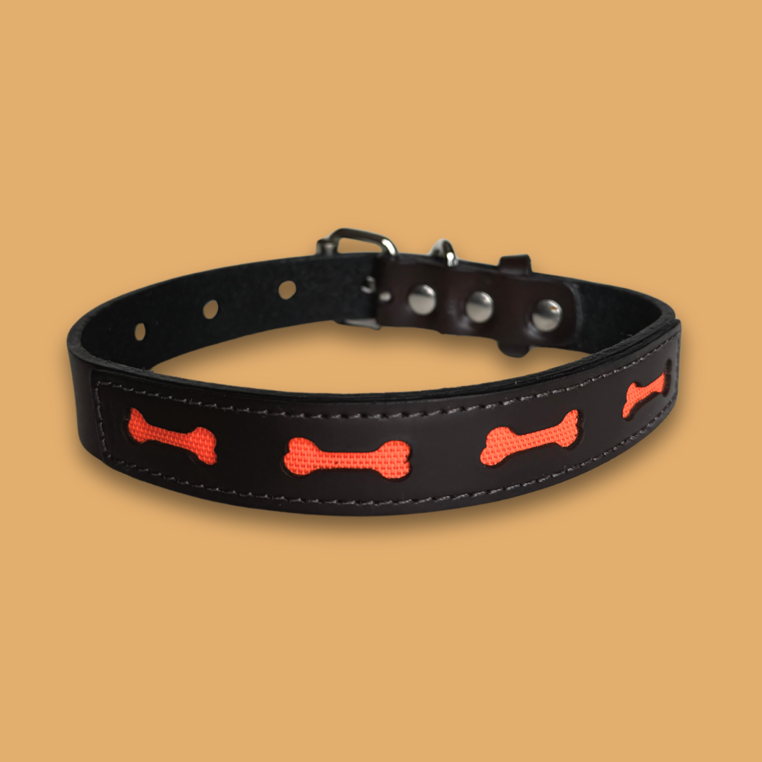 Bone Leather Collar